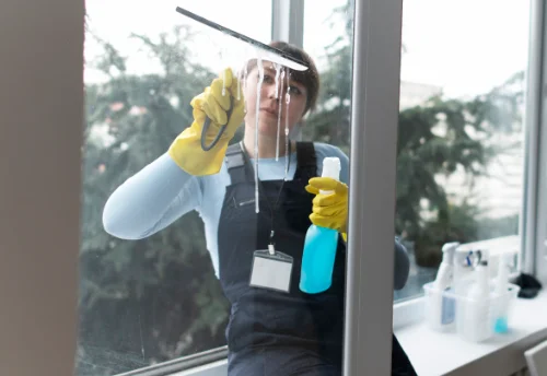 Nettoyage de vitres intérieures et extérieures à Chameyrat
